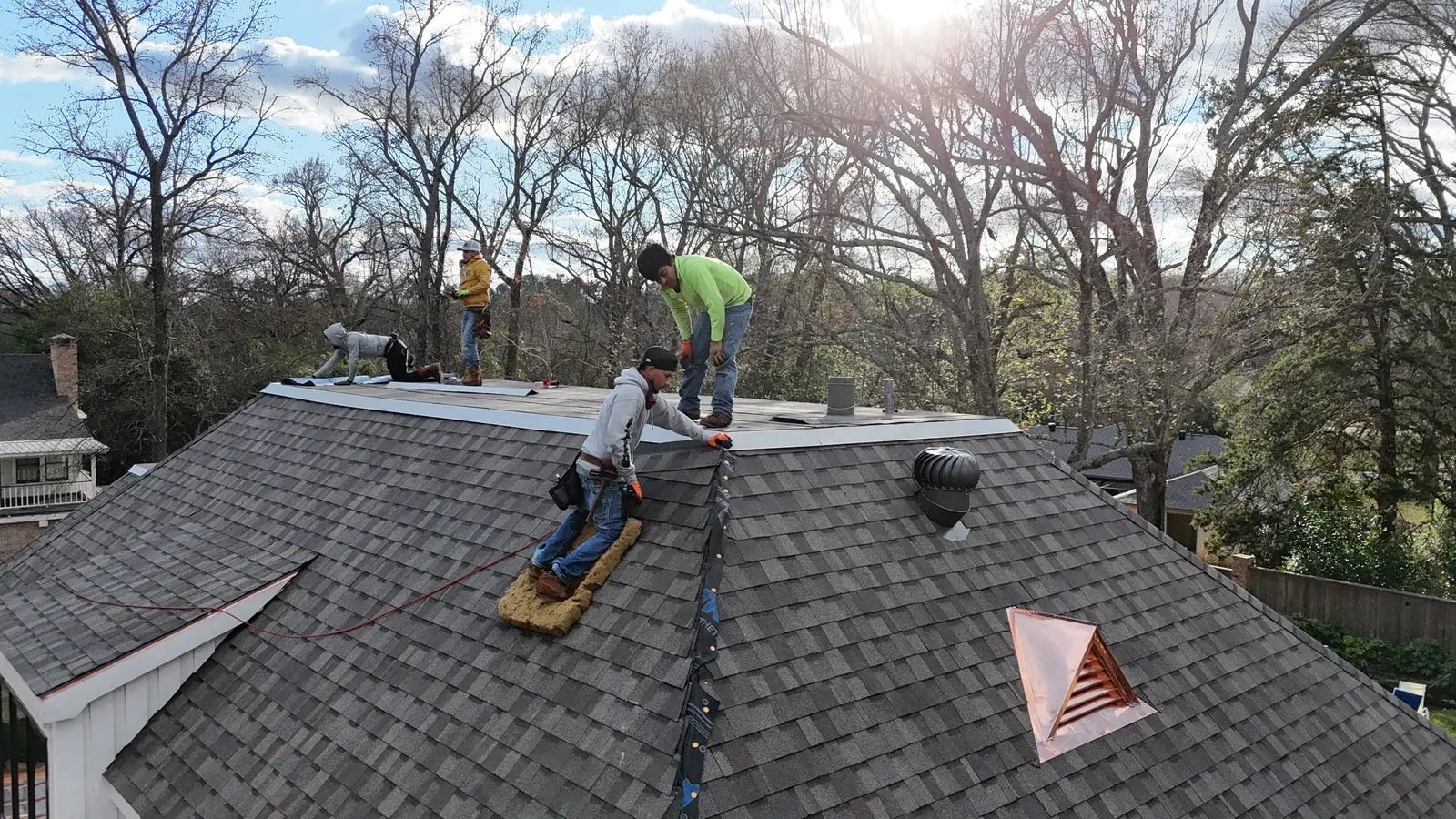 Residential roofing in Tyler, Texas